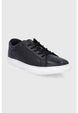 Jack & Jones Кожени обувки мъжки в сиво - Pepit.bg