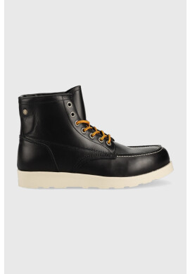 Jack & Jones Кожени обувки Darwin в черно - Pepit.bg
