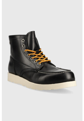 Jack & Jones Кожени обувки Darwin в черно - Pepit.bg