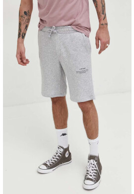 Jack & Jones Къс панталон JPSTFELIX в сив меланж 12225113 - Pepit.bg