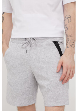 Jack & Jones Къси панталони в сиво меланж на - Pepit.bg
