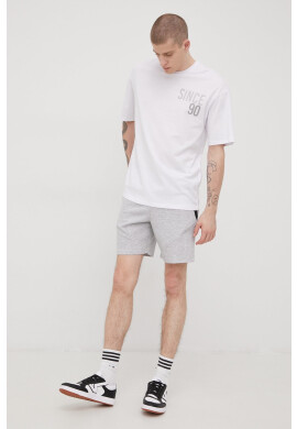 Jack & Jones Къси панталони в сиво меланж на - Pepit.bg