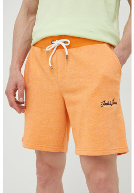 Jack & Jones Къси панталони в оранжево - Pepit.bg