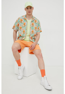 Jack & Jones Къси панталони в оранжево - Pepit.bg