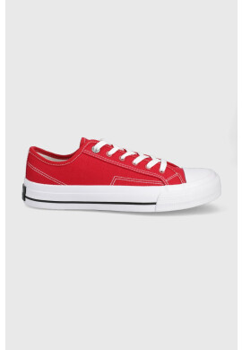 Jack & Jones Ниски кецове мъжко в червено - Pepit.bg