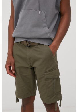 Jack & Jones Памучен къс панталон в зелено - Pepit.bg