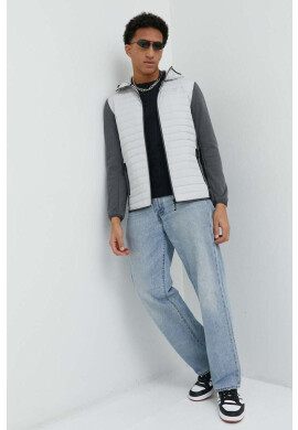Jack & Jones Памучен пуловер мъжки в тъмносиньо от лека материя - Pepit.bg