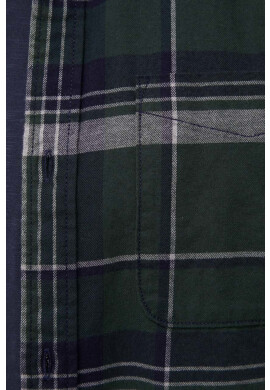 Jack & Jones Памучна риза мъжка в бежово със стандартна кройка с класическа яка - Pepit.bg
