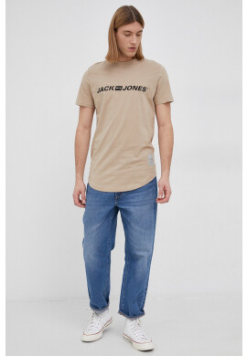 Jack & Jones Памучна тениска - Pepit.bg