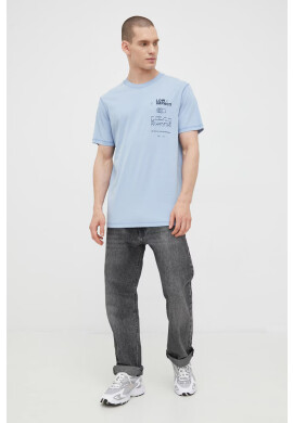 Jack & Jones Памучна тениска с принт - Pepit.bg