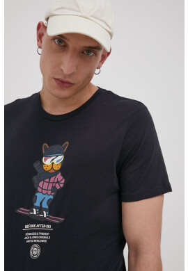 Jack & Jones Памучна тениска - Pepit.bg