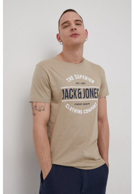 Jack & Jones Памучна тениска - Pepit.bg