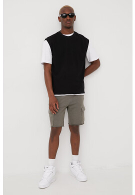 Jack & Jones Памучна тениска в черно - Pepit.bg