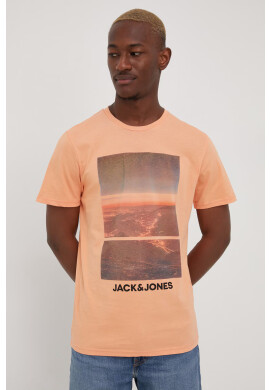 Jack & Jones Памучна тениска - Pepit.bg
