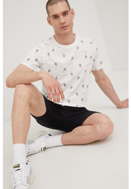 Jack & Jones Памучна тениска в жълто с принт - Pepit.bg