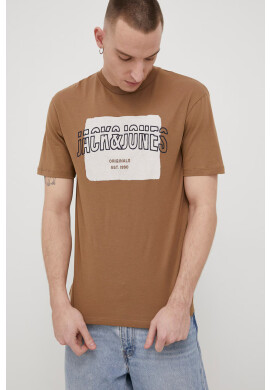Jack & Jones Памучна тениска - Pepit.bg