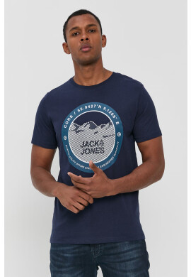 Jack & Jones Памучна тениска - Pepit.bg
