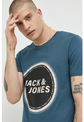 Jack & Jones Памучна тениска - Pepit.bg