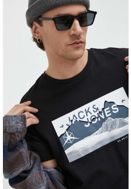 Jack & Jones Памучна тениска - Pepit.bg