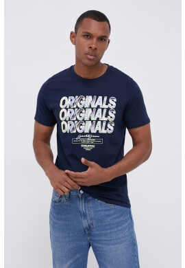 Jack & Jones Памучна тениска - Pepit.bg