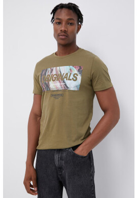 Jack & Jones Памучна тениска - Pepit.bg