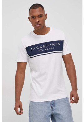 Jack & Jones Памучна тениска - Pepit.bg