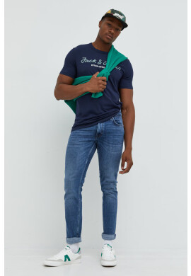 Jack & Jones Памучна тениска Jcoberg - Pepit.bg