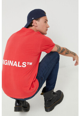 Jack & Jones Памучна тениска Jorclean - Pepit.bg