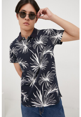 Jack & Jones Памучна тениска с яка - Pepit.bg