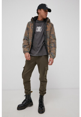 Jack & Jones Панталони в зелено с кройка тип карго - Pepit.bg
