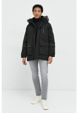 Jack & Jones Парка Jcoexped мъжка в черно с преходна изолация - Pepit.bg