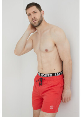 Jack & Jones Плувни шорти в червено - Pepit.bg