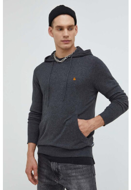 Jack & Jones Пуловер мъжки в сиво от лека материя - Pepit.bg