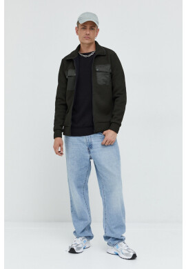 Jack & Jones Пуловер мъжки в черно - Pepit.bg