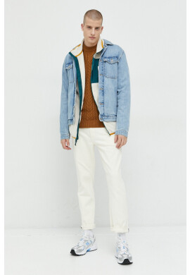 Jack & Jones Пуловер мъжки в кафяво - Pepit.bg