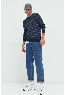 Jack & Jones Пуловер мъжки в тъмносиньо - Pepit.bg