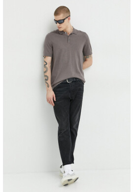 Jack & Jones Пуловер JJEEMIL мъжки в сиво - Pepit.bg