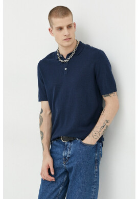 Jack & Jones Пуловер JJEEMIL мъжки в тъмносиньо - Pepit.bg