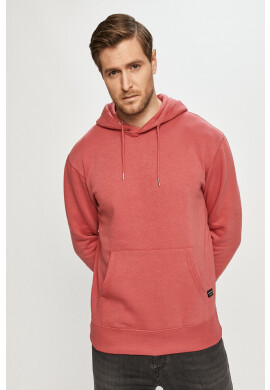 Jack & Jones Суичър мъжки в розово с изчистен дизайн - Pepit.bg