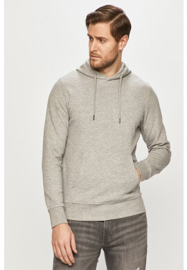 Jack & Jones Суичър мъжки в сиво с изчистен дизайн - Pepit.bg