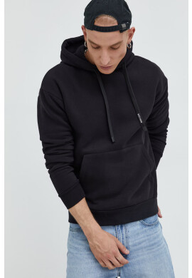 Jack & Jones Суичър в тъмносиньо с качулка с принт - Pepit.bg
