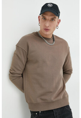 Jack & Jones Суичър в кафяво меланж на - Pepit.bg