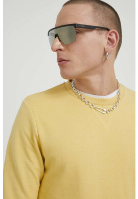 Jack & Jones Суичър JJEBASIC в жълто с изчистен дизайн - Pepit.bg