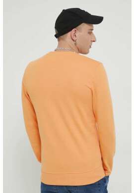 Jack & Jones Суичър JJEBASIC в оранжево с изчистен дизайн 12181903 - Pepit.bg