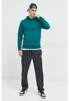 Jack & Jones Суичър JJEBASIC в зелено с качулка с изчистен дизайн 12182537 - Pepit.bg
