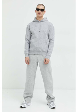 Jack & Jones Суичър JJESTAR в сиво с качулка меланж на 12208157 - Pepit.bg