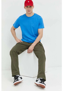 Jack & Jones Тениска JJEORGANIC в синьо меланж на 12222887 - Pepit.bg