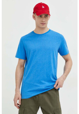 Jack & Jones Тениска JJEORGANIC в синьо меланж на 12222887 - Pepit.bg
