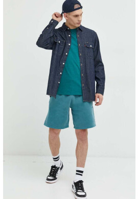 Jack & Jones Тениска JJEORGANIC в зелено меланж на 12222887 - Pepit.bg