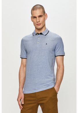 Jack & Jones Тениска с яка - Pepit.bg